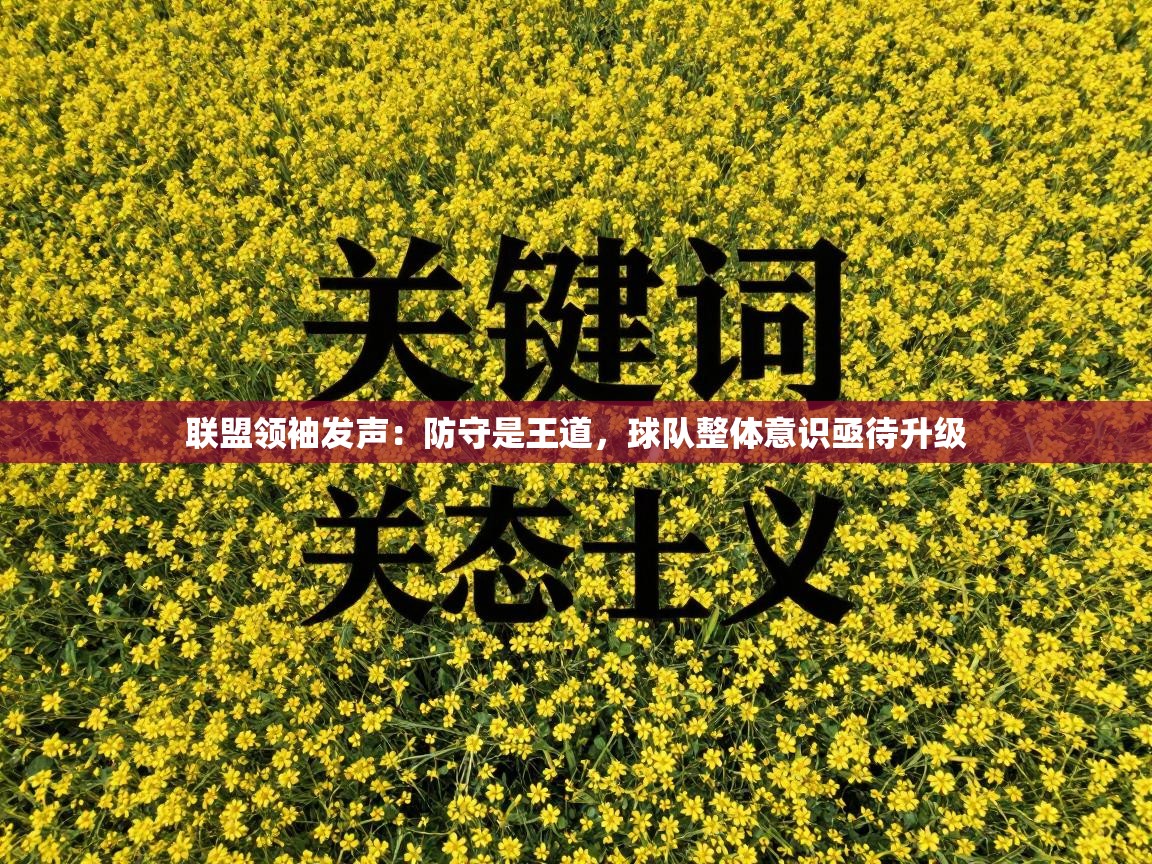 联盟领袖发声：防守是王道，球队整体意识亟待升级  第2张